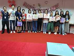 秋日暖阳，爱在QM球盟会 -----记第三季员工生日会